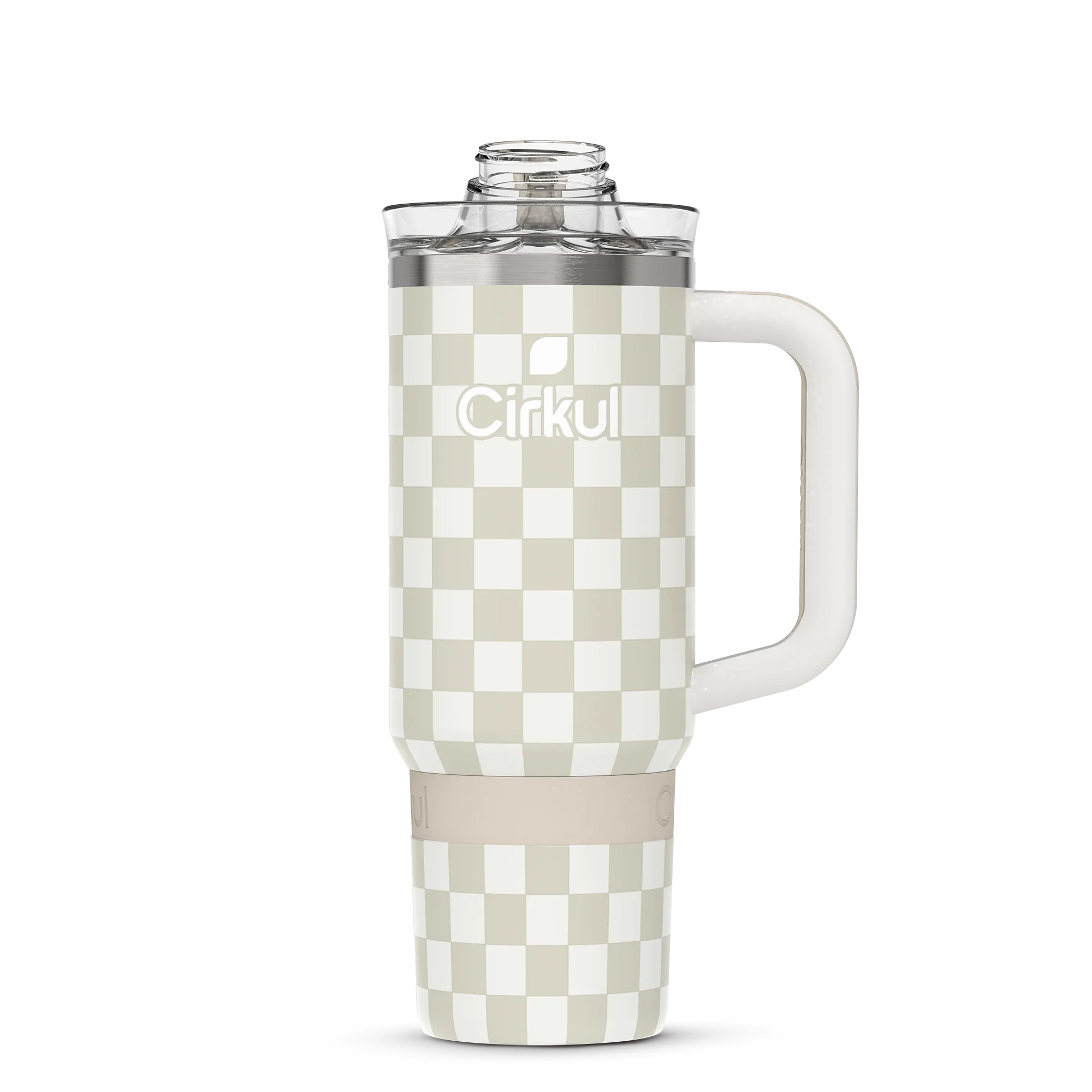 CX: Limited Edition: 30oz. Taupe Tartan Travel StrawSip™ Tumbler