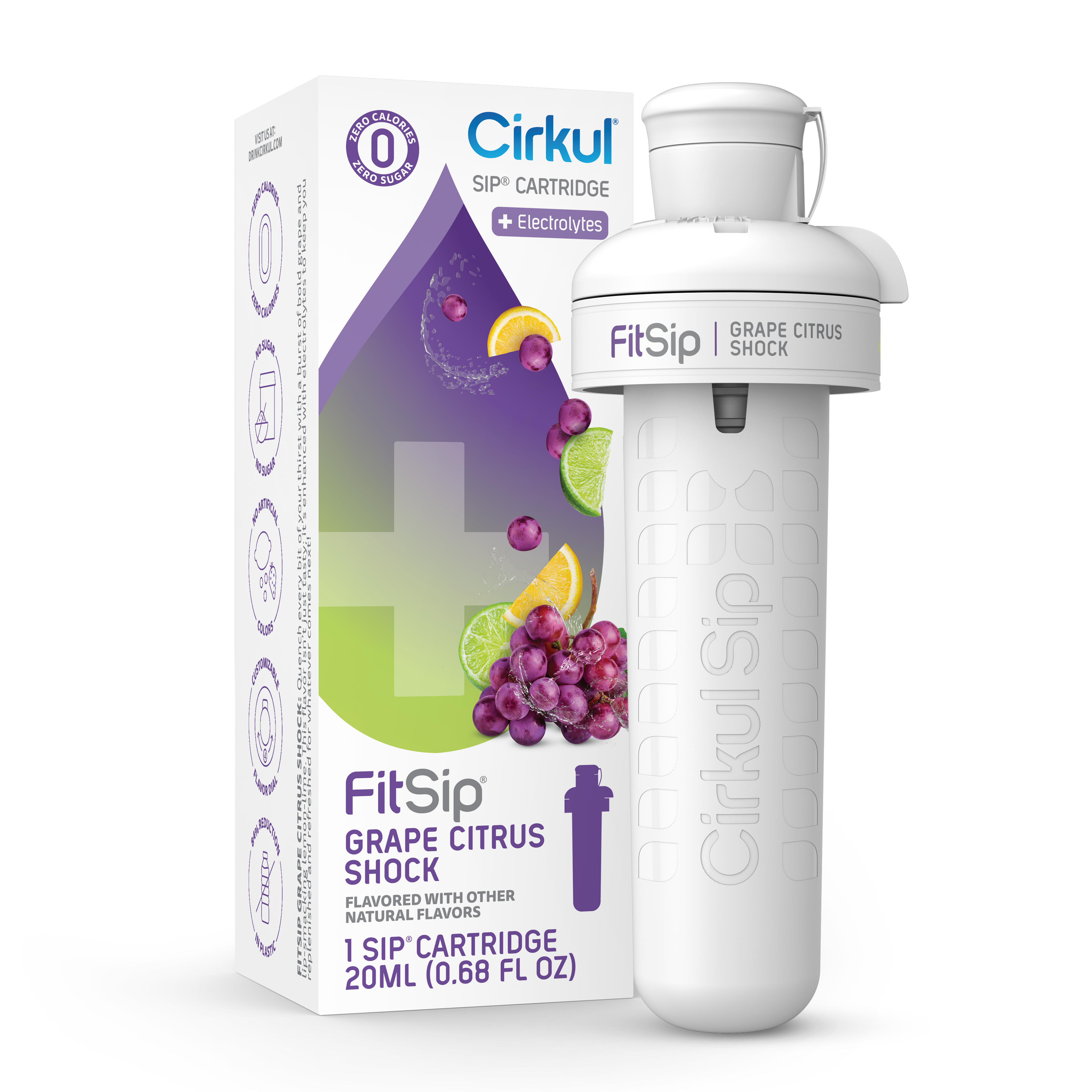 Sip Flavor: FitSip Grape Citrus Shock