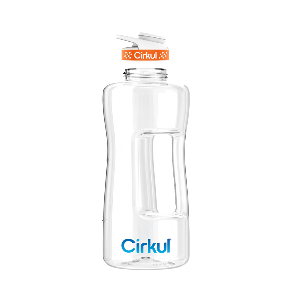 62oz. Plastic Bottle & Comfort Grip Lid
