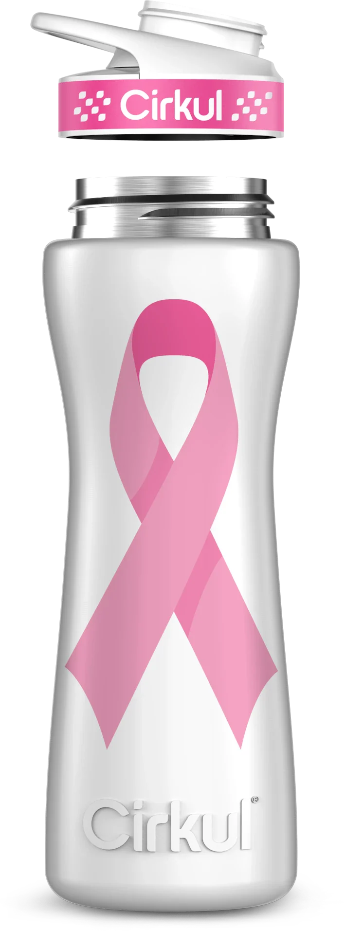 CX: Breast Cancer Awareness Ribbon Bottle