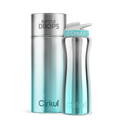 CX: Limited Edition: 22oz. Cyan DuoChrome Stainless Steel Bottle & Lid
