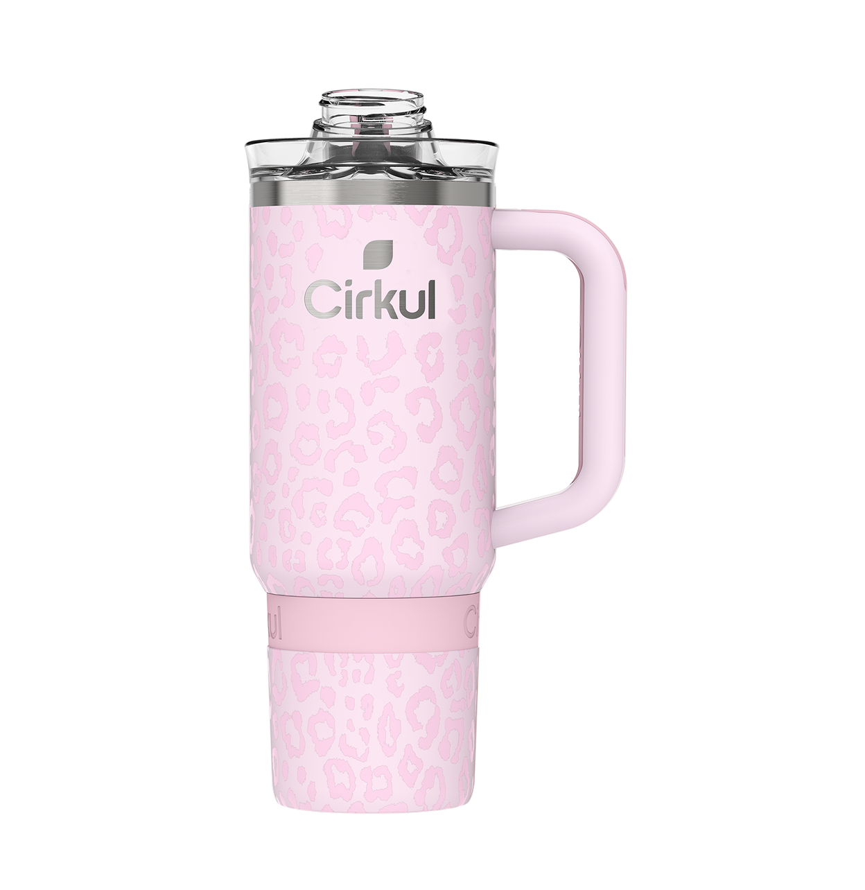 CX: Limited Edition: 30oz. Azalea Leopard Travel StrawSip™ Tumbler
